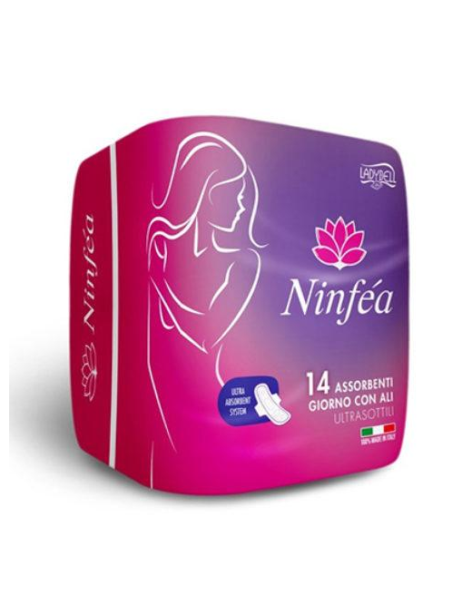 NINFEA ASSORBENTI C/ALI GIORNO 14pz