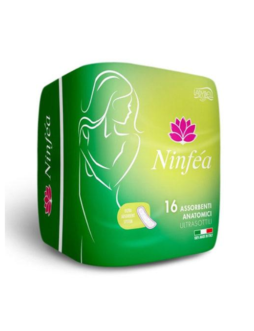 NINFEA ASSORBENTI ANATOMICI 16pz