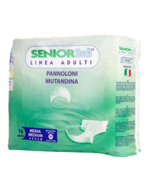 SENIOR BELL PANN. MUTANDINA  MEDIA 15pz