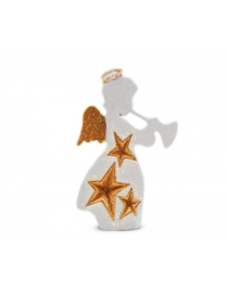 ANGELO IN CERAMICA CON LUCE 21cm