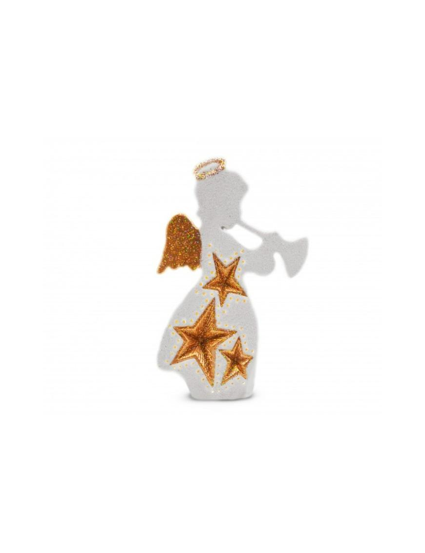 ANGELO IN CERAMICA CON LUCE 21cm
