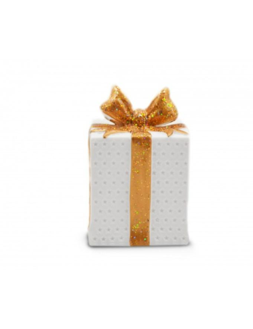 CERAMIC GIFT PACK WITH LIGHT 12x16cm
