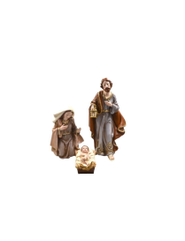 NATIVITY RESIN COLOR SET 3pcs 23x42cm