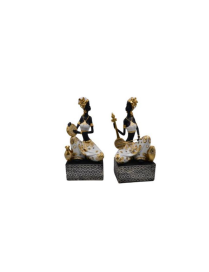 FIGURA DONNA RESINA 14x29cm