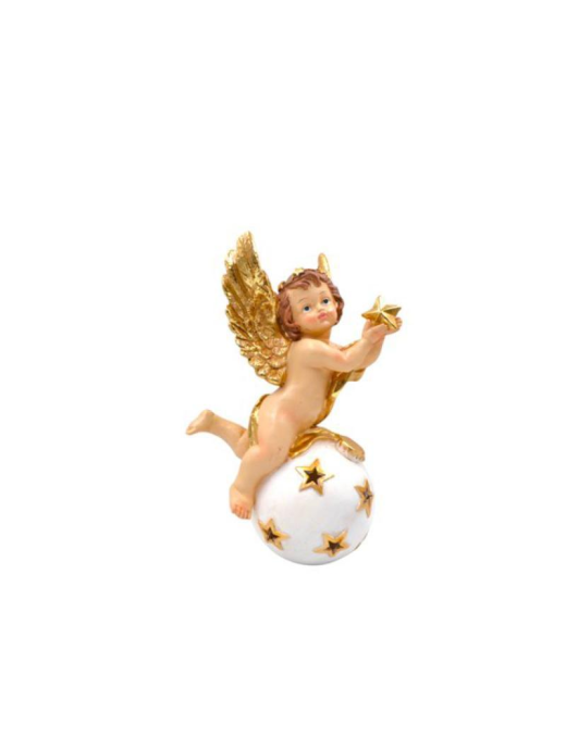 ANGELO DORATO SU SFERA 19x28cm