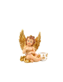 GOLDEN ANGEL RESIN 17x20cm