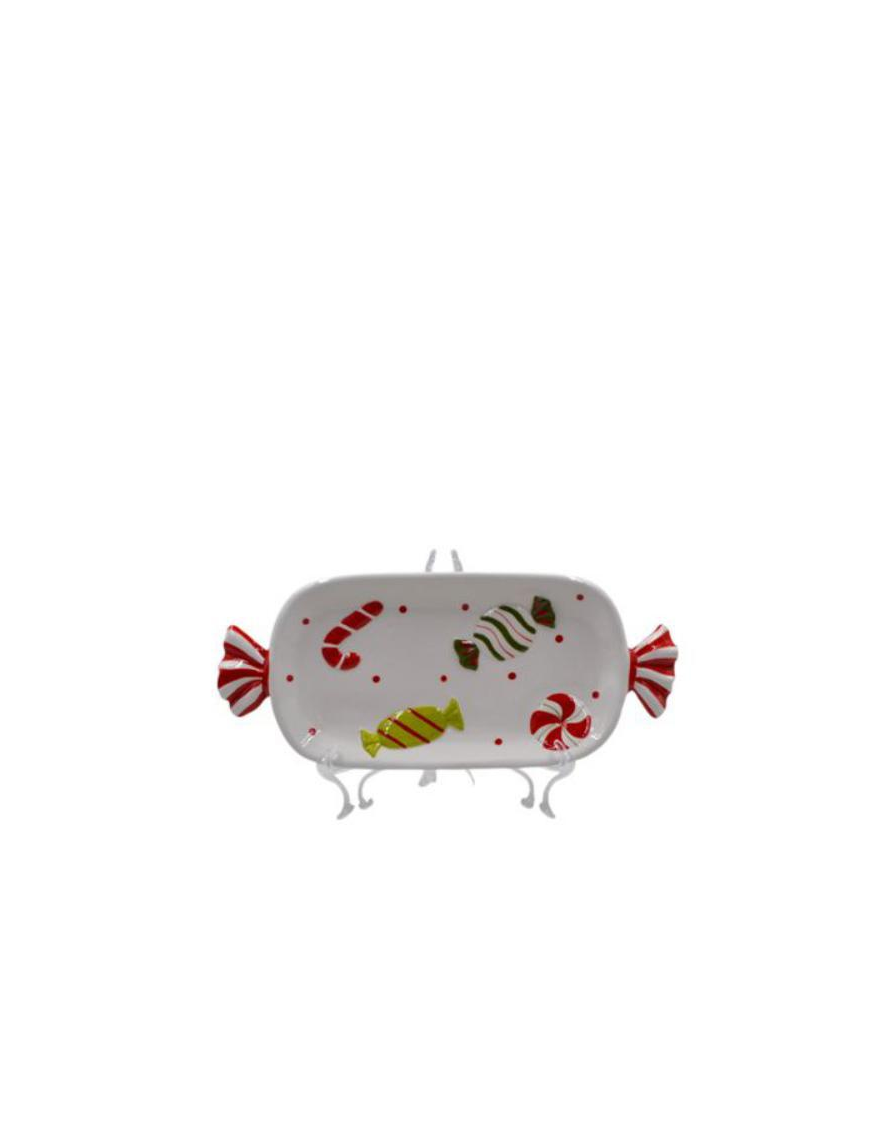 CANDY LINE RECTANGULAR PLATE 13x31cm