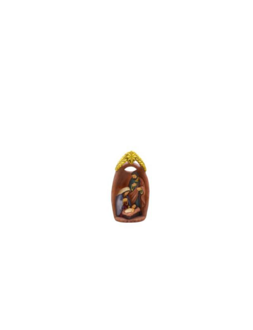 NATIVITY RESIN COLOR 14cm