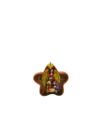 NATIVITY RESIN COLOR 14x15cm
