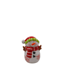 LINEA SNOWMAN BARATTOLO 14x20cm