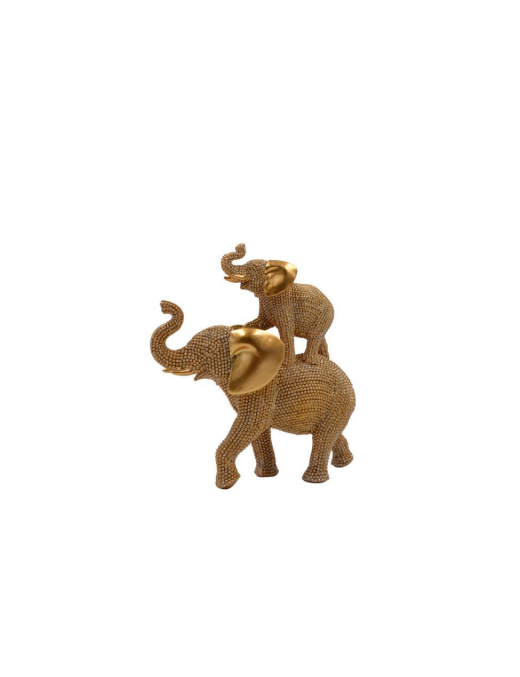 L.BUBBLE ORO ELEFANTE 18x17cm A80