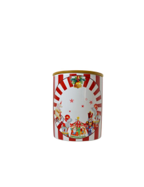 L.CIRCUS XMAS BARATTOLO TONDO 13x16 E48