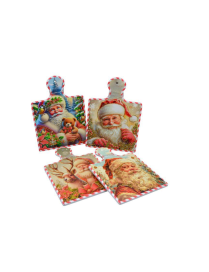 MATTONELLA BABBO NATALE 17x24cm X618