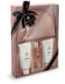 SET REGALO 3pezzi CON BORSELLO