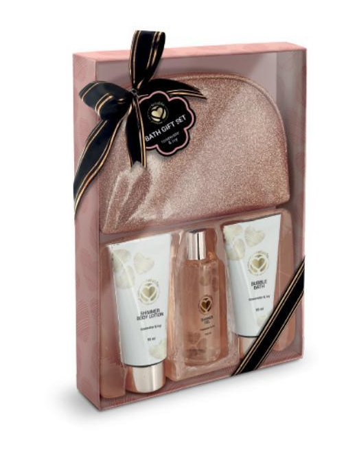 SET REGALO 3pezzi CON BORSELLO