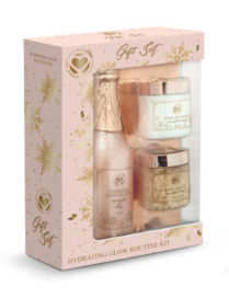 GIFT SET 3 pieces SHOWER GEL+BODY BUTTER+BATH SALTS