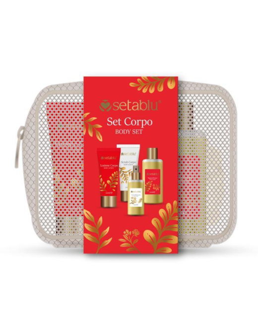 SET REGALO 4pezzi  CON POCHETTE
