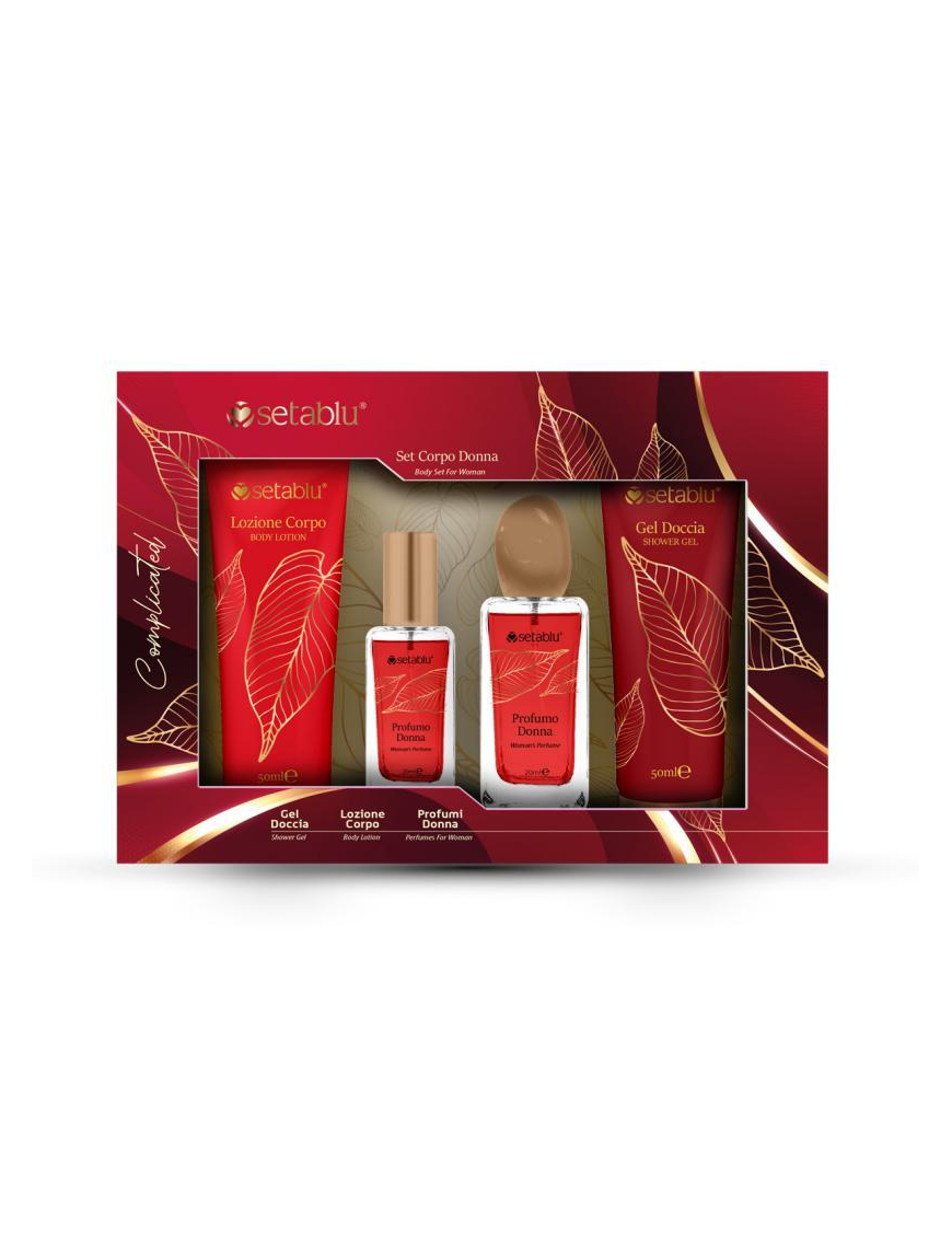SET REGALO 4pezzi  PROFUMAZIONE DONNA 3