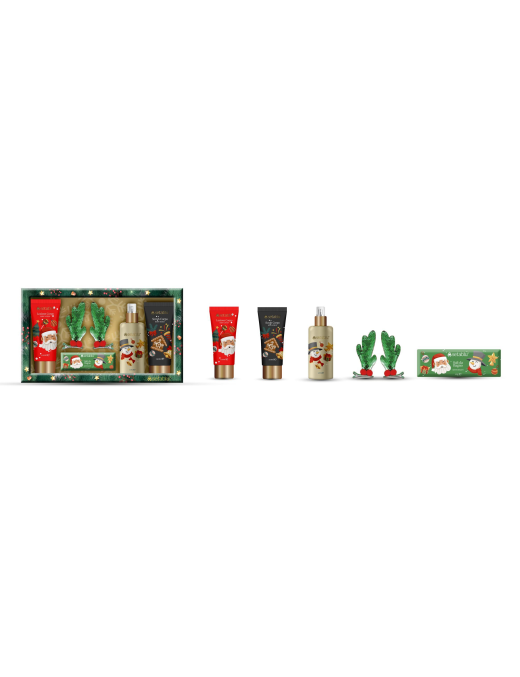 4-piece gift set + Christmas hair clip