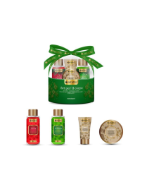 SET REGALO 4pz SFERA NATALIZIA 62750