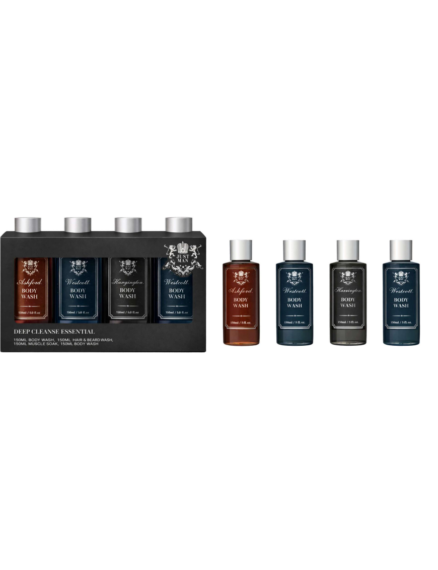 SET REGALO 4pz PROFUMAZIONE UOMO 62752