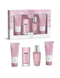 SET REGALO 4pz PROFUMAZIONE DONNA 62778