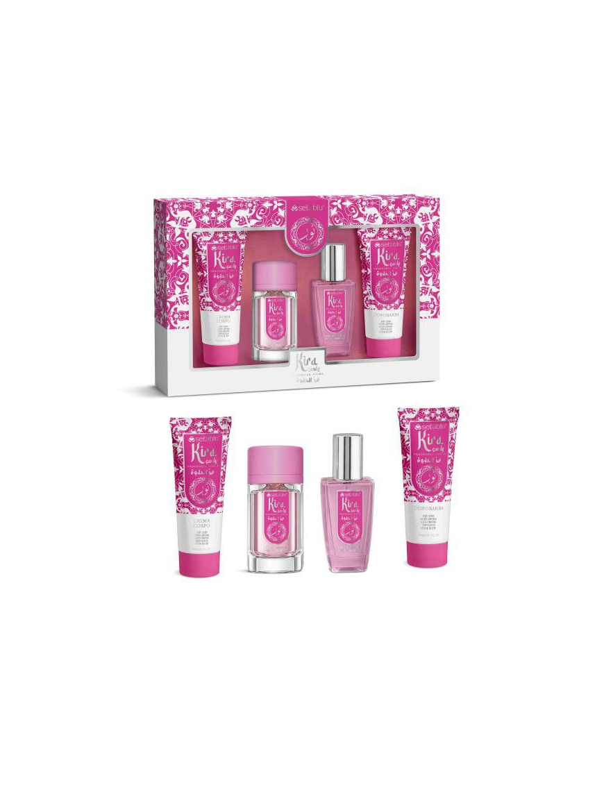 SET REGALO 4pz PROFUMAZIONE DONNA 62779