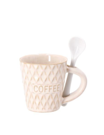 L.ROMBUS TAZZA MUG C/CUCCHIAINO 120561