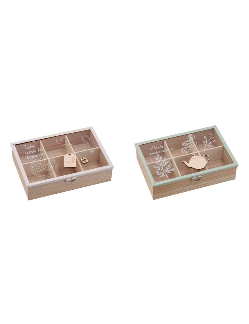 SCATOLA P/THE A2D 23x16x6cm 129152