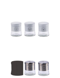 L.VETRO+PLAST. BARATTOLI 3pz 10cm 132099