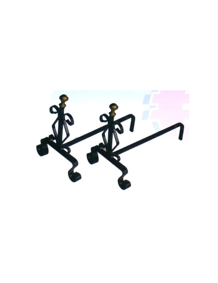 COPPIA ALARI PICCOLE 29x26 CM