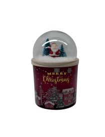 170g BERRIES e SUGAR CANDLE WITH SANTA CLAUS