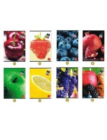 FRUITS MAXI NOTEBOOK 42 SHEETS 80gr 5mm