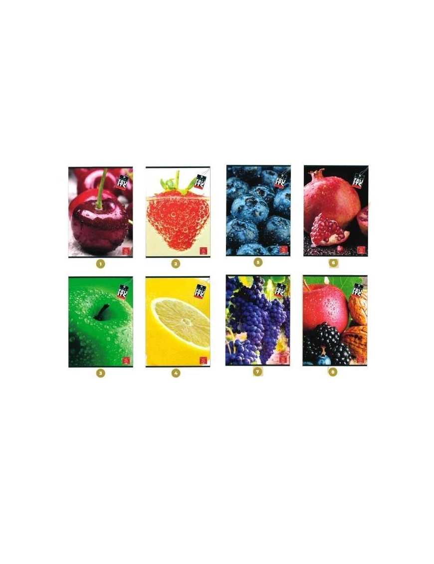 FRUITS MAXI NOTEBOOK 42 SHEETS 80gr 5mm