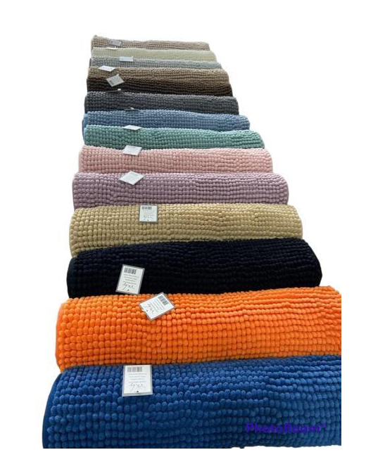 CHENILLE TAPPETO BAGNO 50x80 CENTIMETRI