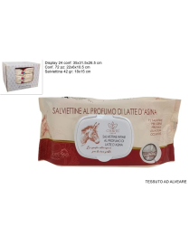 SALVIETTINE DETERG. 72pz LATTE ASINA