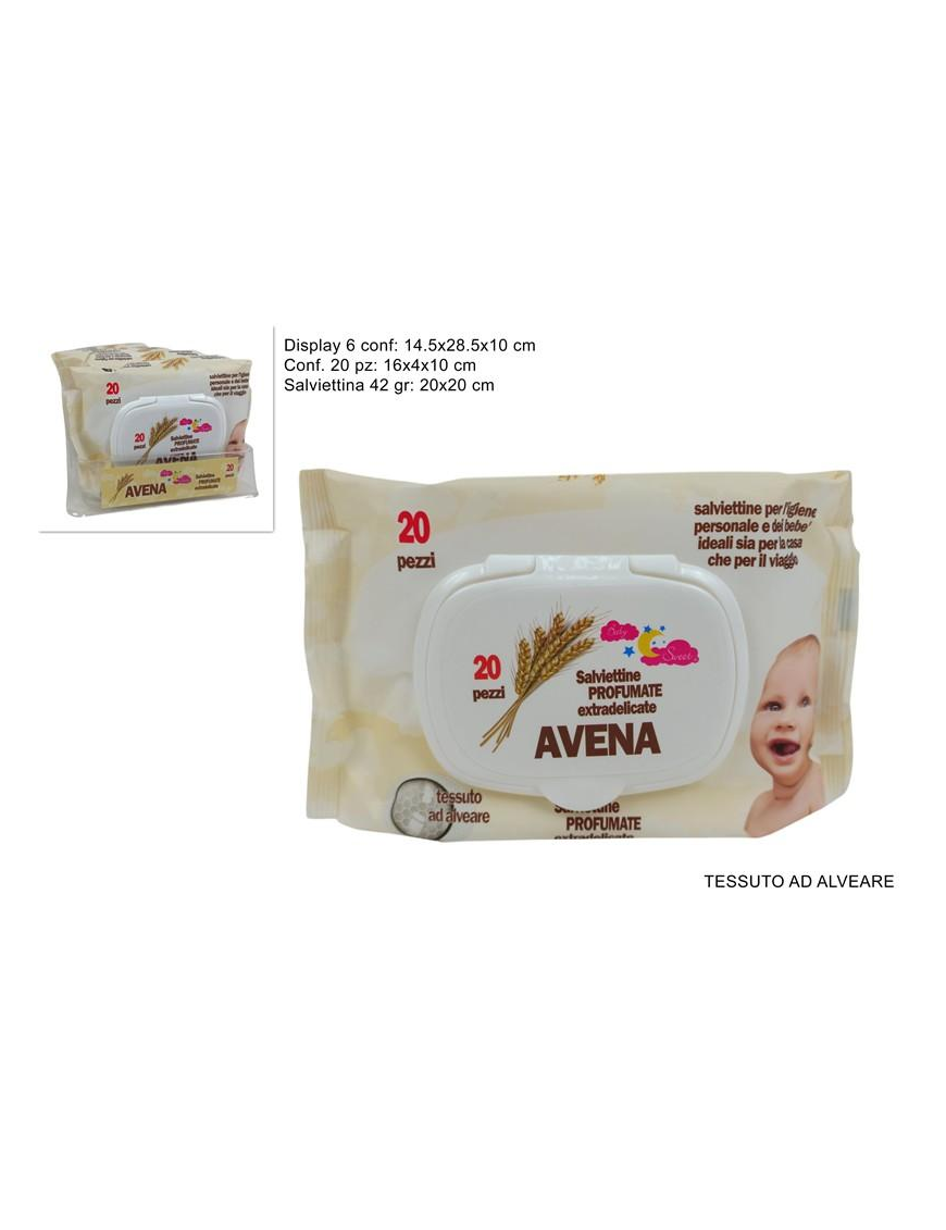 OAT CLEANING WIPES 20 pieces