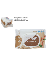 CLEANSING WIPES 20 pieces ALMOND
