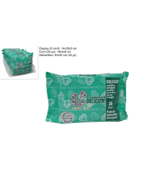 DELICATE CLEANSING WIPES 20 pieces FOR MEN