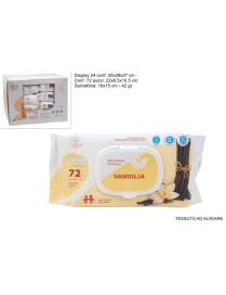 SALVIETTINE DETERGENTI 72pezzi VANIGLIA