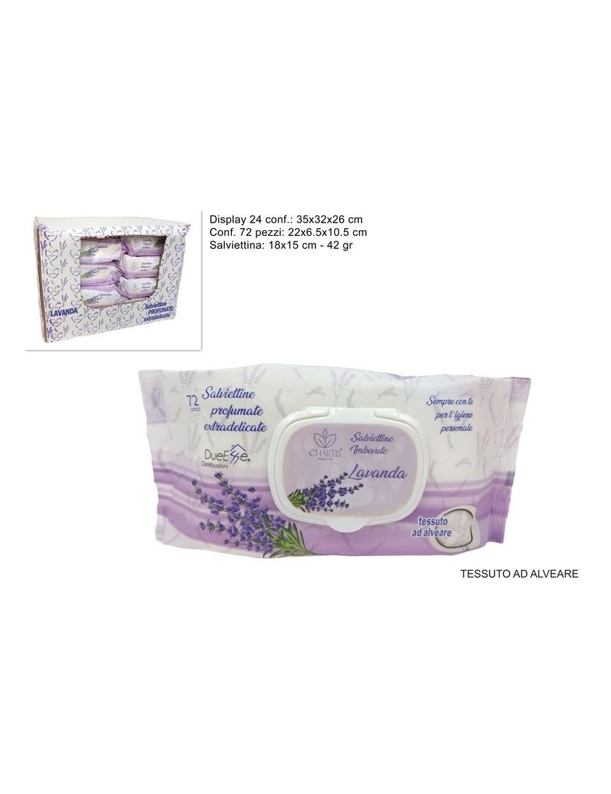 CLEANING WIPES 72 pieces LAVENDER