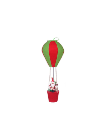 L.GREE MONGOLFIERA ROSSO/VERDE 30x82cm
